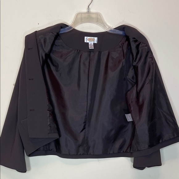 Talbots Dark Brown Women's Blazer - Picture 4 of 6
